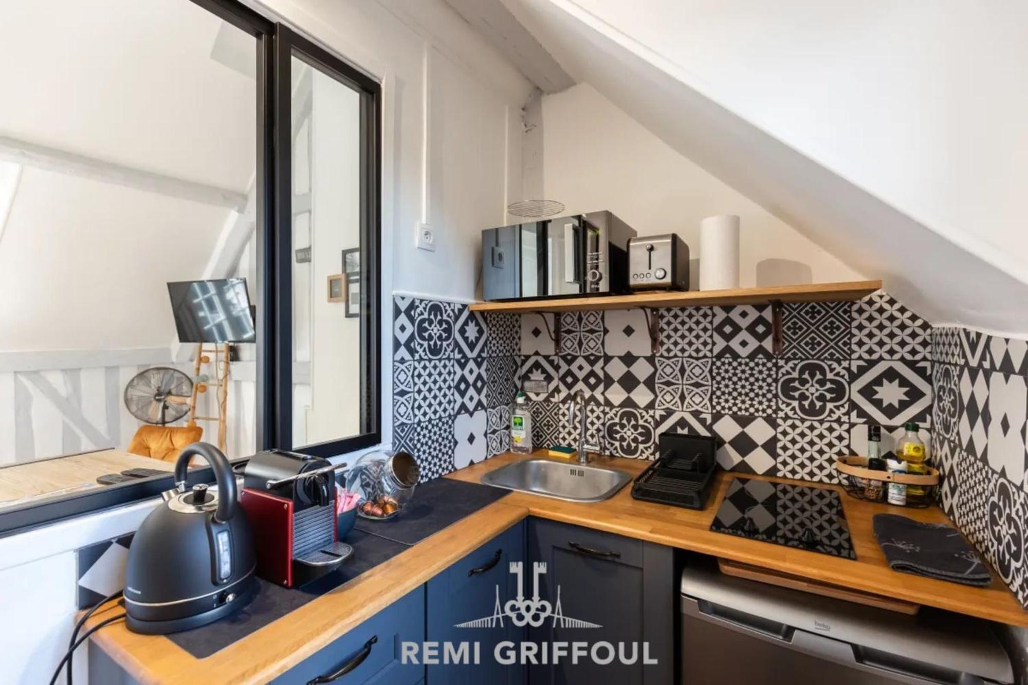 La Capucine Lovely Studio City Center Онфлер Екстер'єр фото
